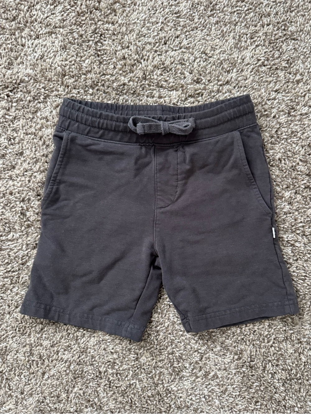 Little Sleepies Play shorts, dark grey, 4T